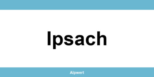 Kontakt und Telefonnummer der AHV in Ipsach